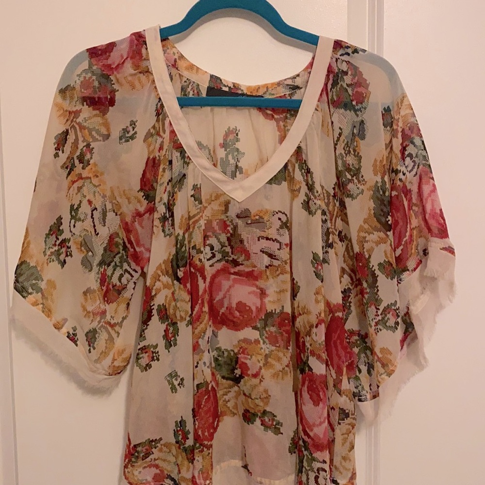 Women’s sheer blouse